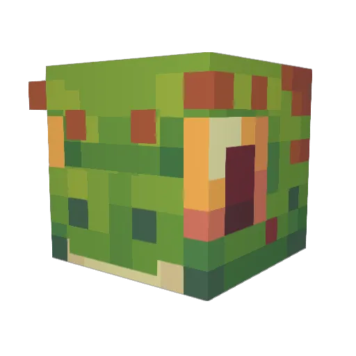 H0rizen23 Minecraft avatar head, 3D render