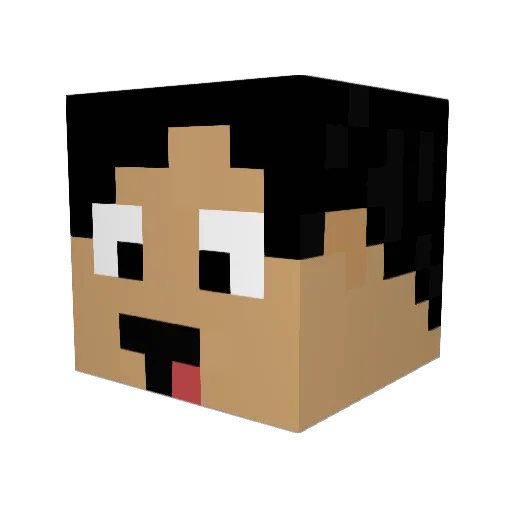H0undz Minecraft avatar head, 3D render