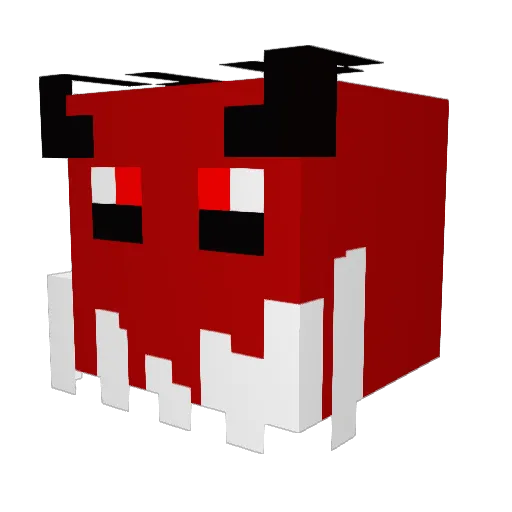 H10R0 Minecraft avatar head, 3D render