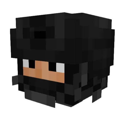 H1ProGamer Minecraft avatar head, 3D render