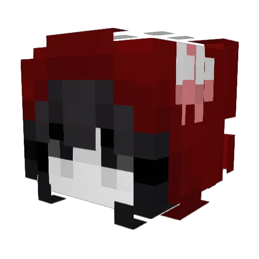 H1nnnnnn Minecraft avatar head, 3D render