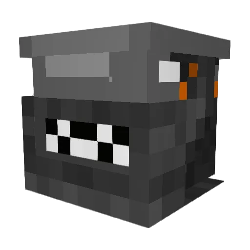 H3AVEN_ANG3L Minecraft avatar head, 3D render