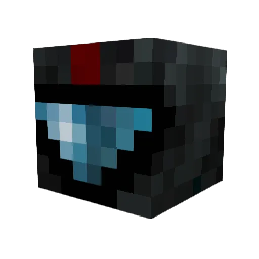 H3T1CH3R0 Minecraft avatar head, 3D render