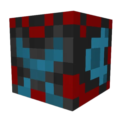 H3Xadecimal Minecraft avatar head, 3D render