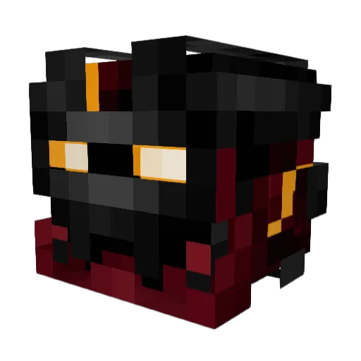 H3lp_7 Minecraft avatar head, 3D render