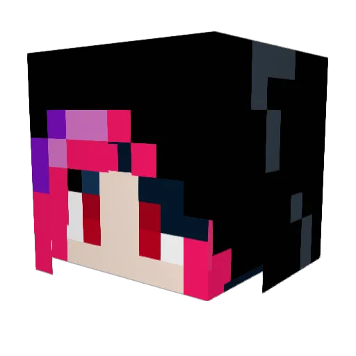 H3ntaiDealer69 Minecraft avatar head, 3D render