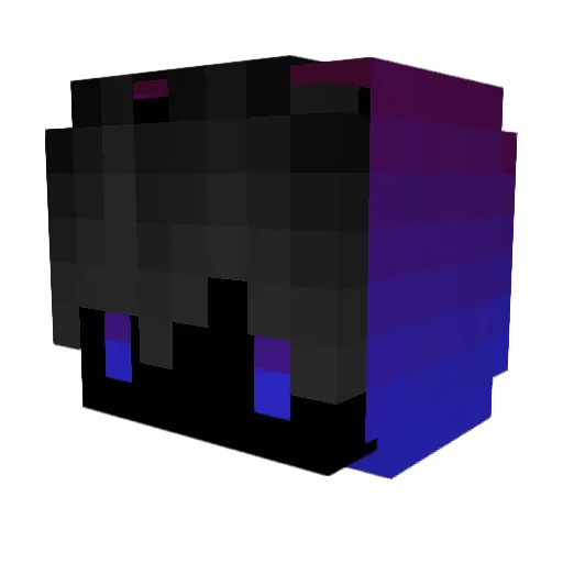H4NN3SHD Minecraft avatar head, 3D render