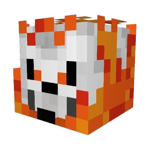 H4TeR4De Minecraft avatar head, 3D render