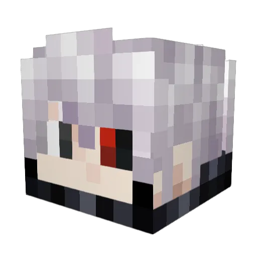 H4YZ Minecraft avatar head, 3D render