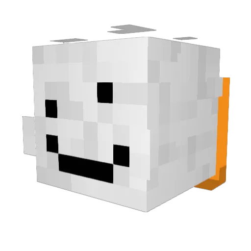 H4ck3rBr0 Minecraft avatar head, 3D render