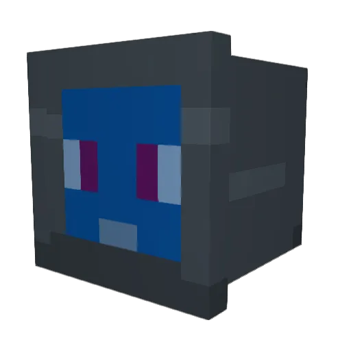 H4zySky Minecraft avatar head, 3D render
