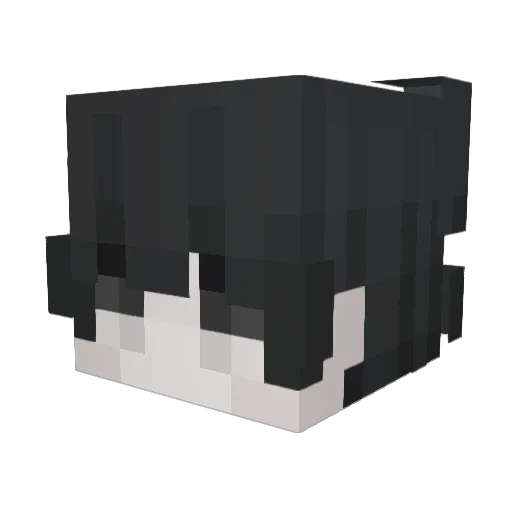 H5bazz Minecraft avatar head, 3D render