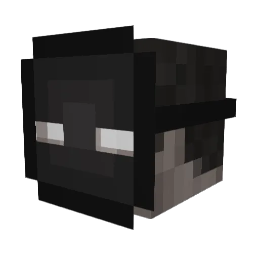 H9K Minecraft avatar head, 3D render
