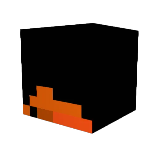 HAACHAMA_CHAMA_ Minecraft avatar head, 3D render