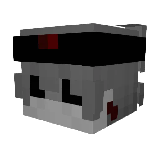 HABIBI____ Minecraft avatar head, 3D render