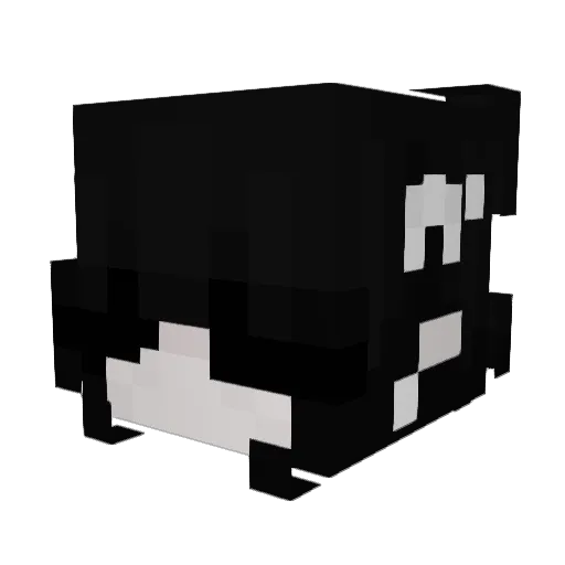 HALAZlA Minecraft avatar head, 3D render