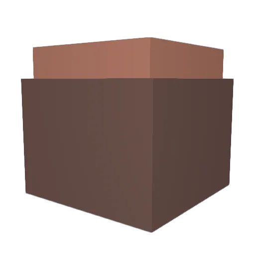 HALVUN Minecraft avatar head, 3D render