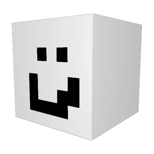 HAMMAN1229 Minecraft avatar head, 3D render