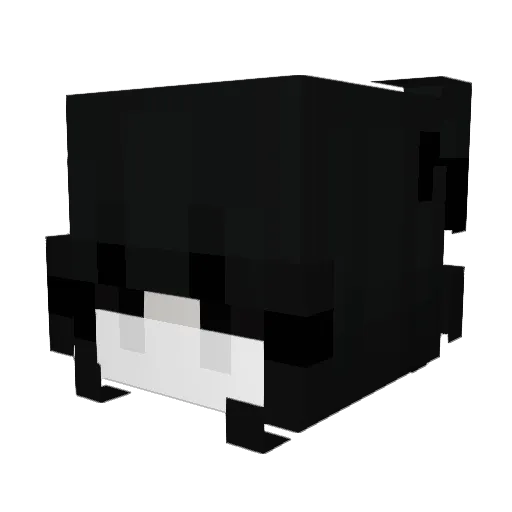 HANIM3 Minecraft avatar head, 3D render