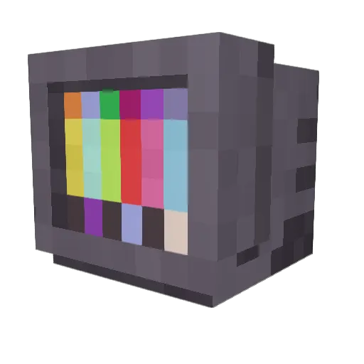 HANSING06 Minecraft avatar head, 3D render