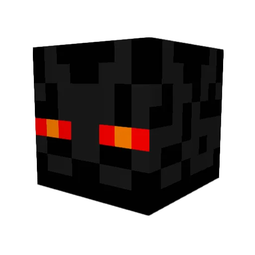 HANSY02 Minecraft avatar head, 3D render
