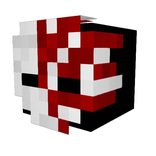 HARRYPEPETTE Minecraft avatar head, 3D render