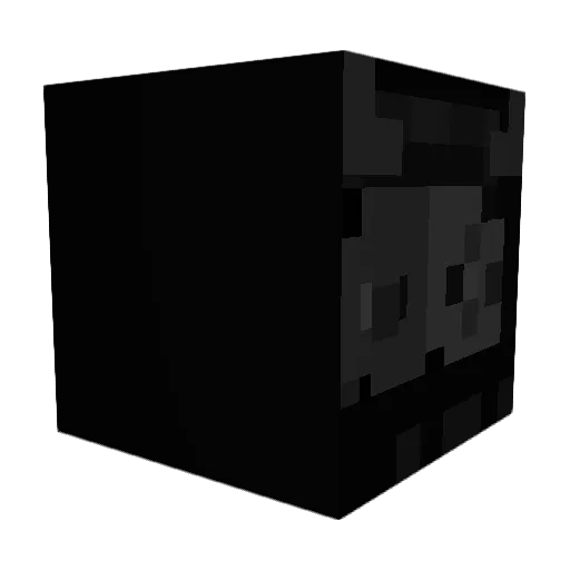 HARRY_70 Minecraft avatar head, 3D render