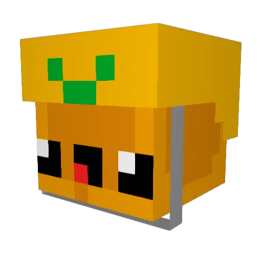 HARUTIN5 Minecraft avatar head, 3D render