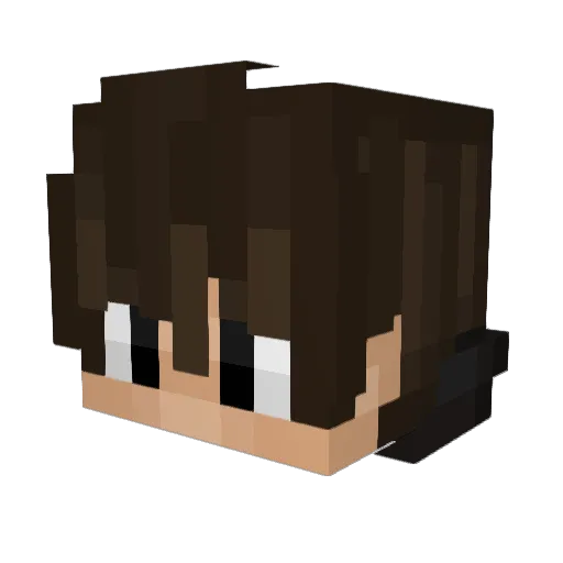 HARVZTA6626 Minecraft avatar head, 3D render