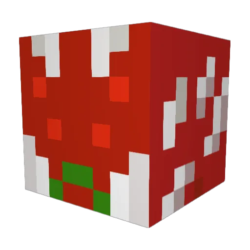 HAT2352 Minecraft avatar head, 3D render