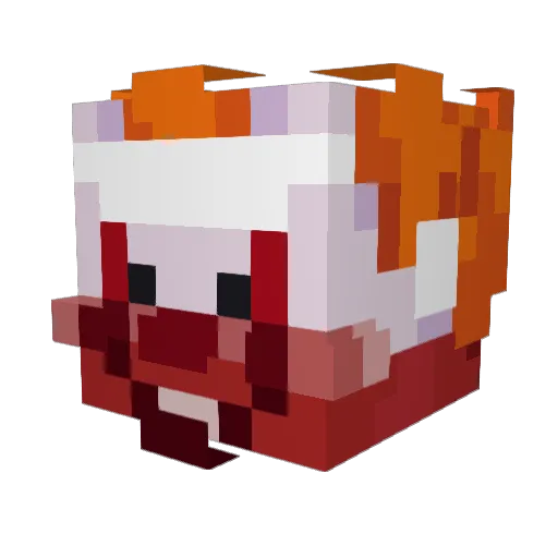 HAUNTEDJAYMES Minecraft avatar head, 3D render