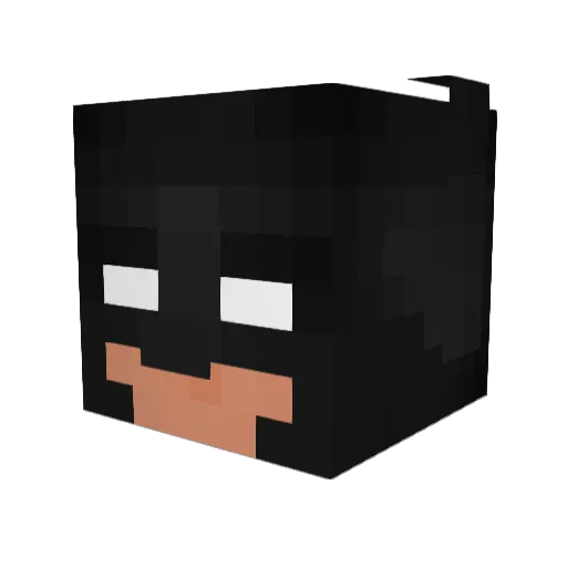 HAWKEYE7396 Minecraft avatar head, 3D render