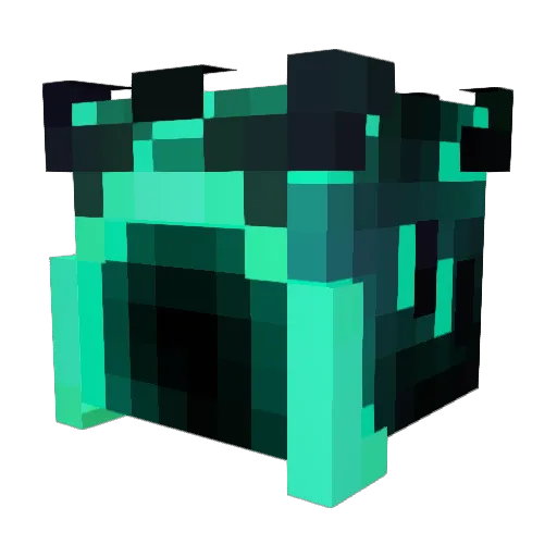 HAXAE Minecraft avatar head, 3D render