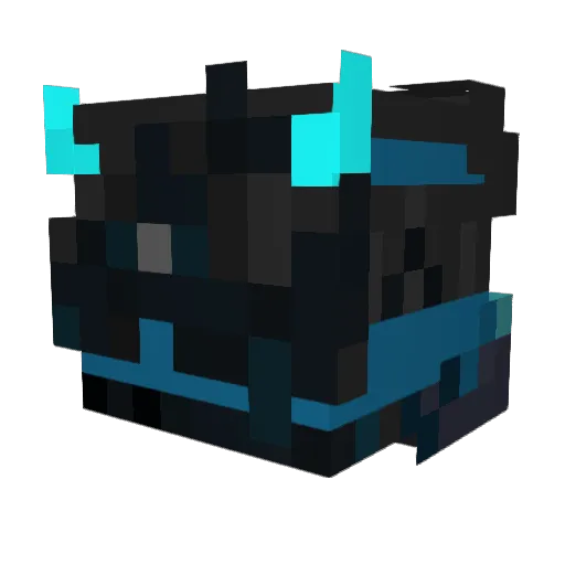 HAYIR Minecraft avatar head, 3D render
