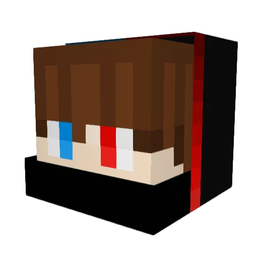 HAdaBest2012 Minecraft avatar head, 3D render
