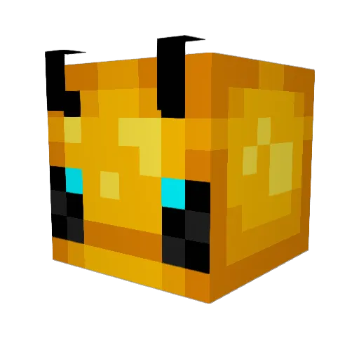 HBBlegit Minecraft avatar head, 3D render