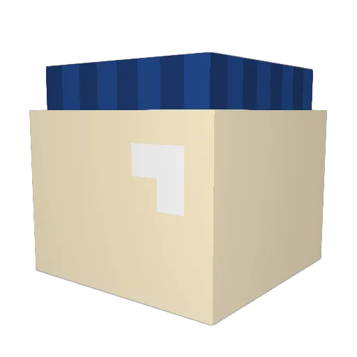 HBK_MaYo Minecraft avatar head, 3D render