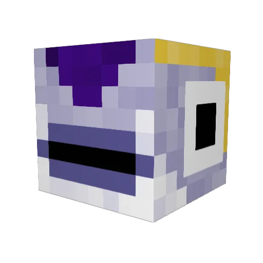 HBivittatus Minecraft avatar head, 3D render