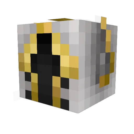 HCNOC Minecraft avatar head, 3D render