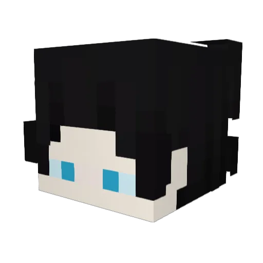 HC_Hunter Minecraft avatar head, 3D render