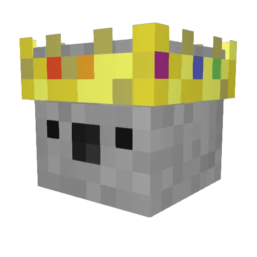 HD_Windy_6124 Minecraft avatar head, 3D render
