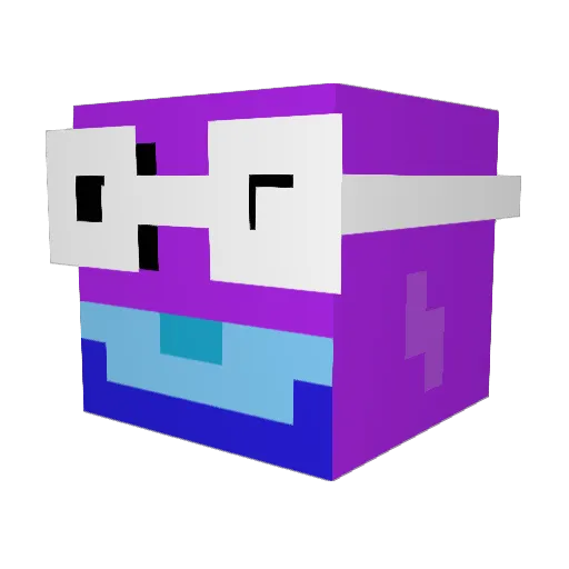 HEBDZIOKk Minecraft avatar head, 3D render