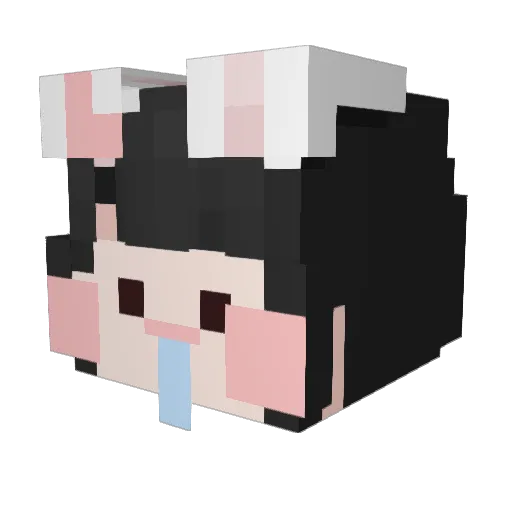 HEE_DONG2 Minecraft avatar head, 3D render