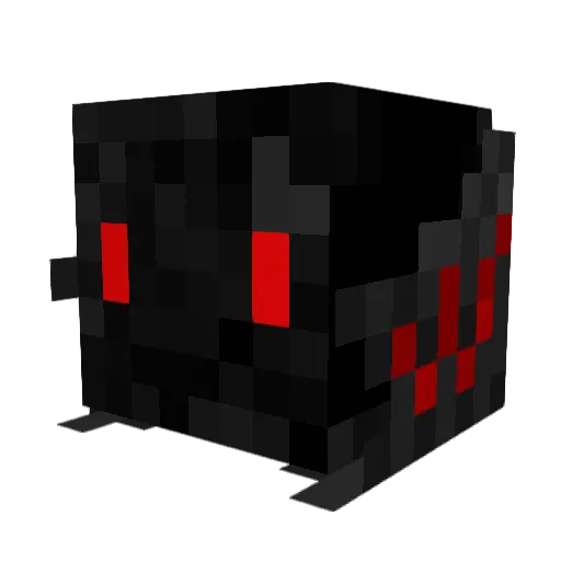 HER1C1DE Minecraft avatar head, 3D render