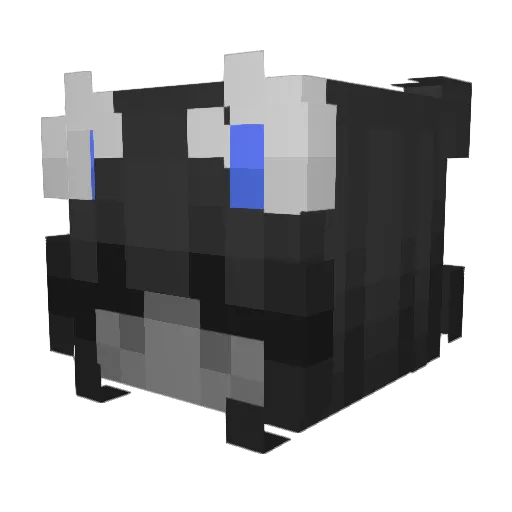 HERETICHUYS Minecraft avatar head, 3D render
