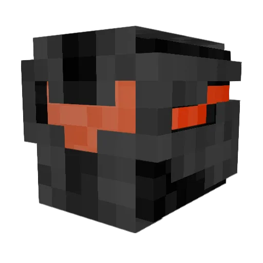 HEROBRIN04 Minecraft avatar head, 3D render