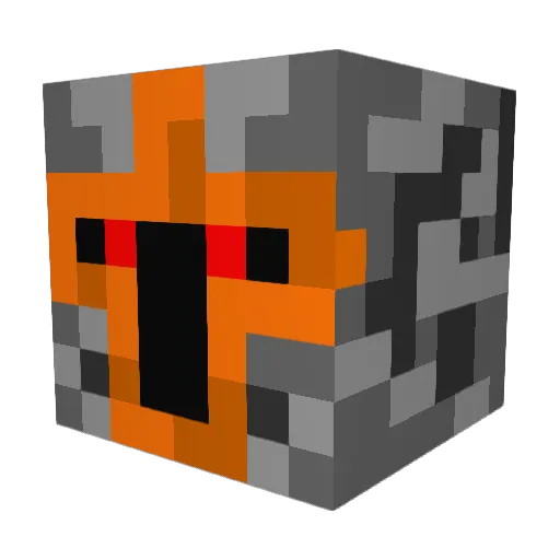 HEROBRINE234579 Minecraft avatar head, 3D render