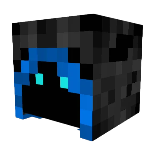 HERO_506 Minecraft avatar head, 3D render