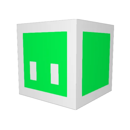 HEYE_cn Minecraft avatar head, 3D render