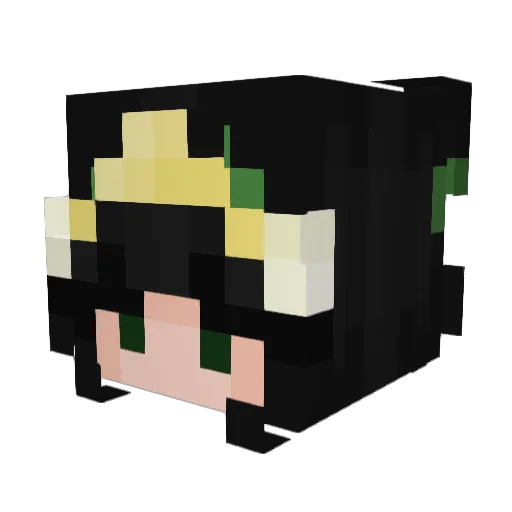 HEYITSJAKE Minecraft avatar head, 3D render